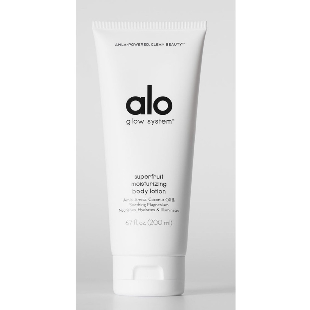 ALO Yoga Superfruit Moisturizing Lotion.
